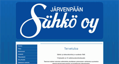 Desktop Screenshot of jarvenpaansahko.fi